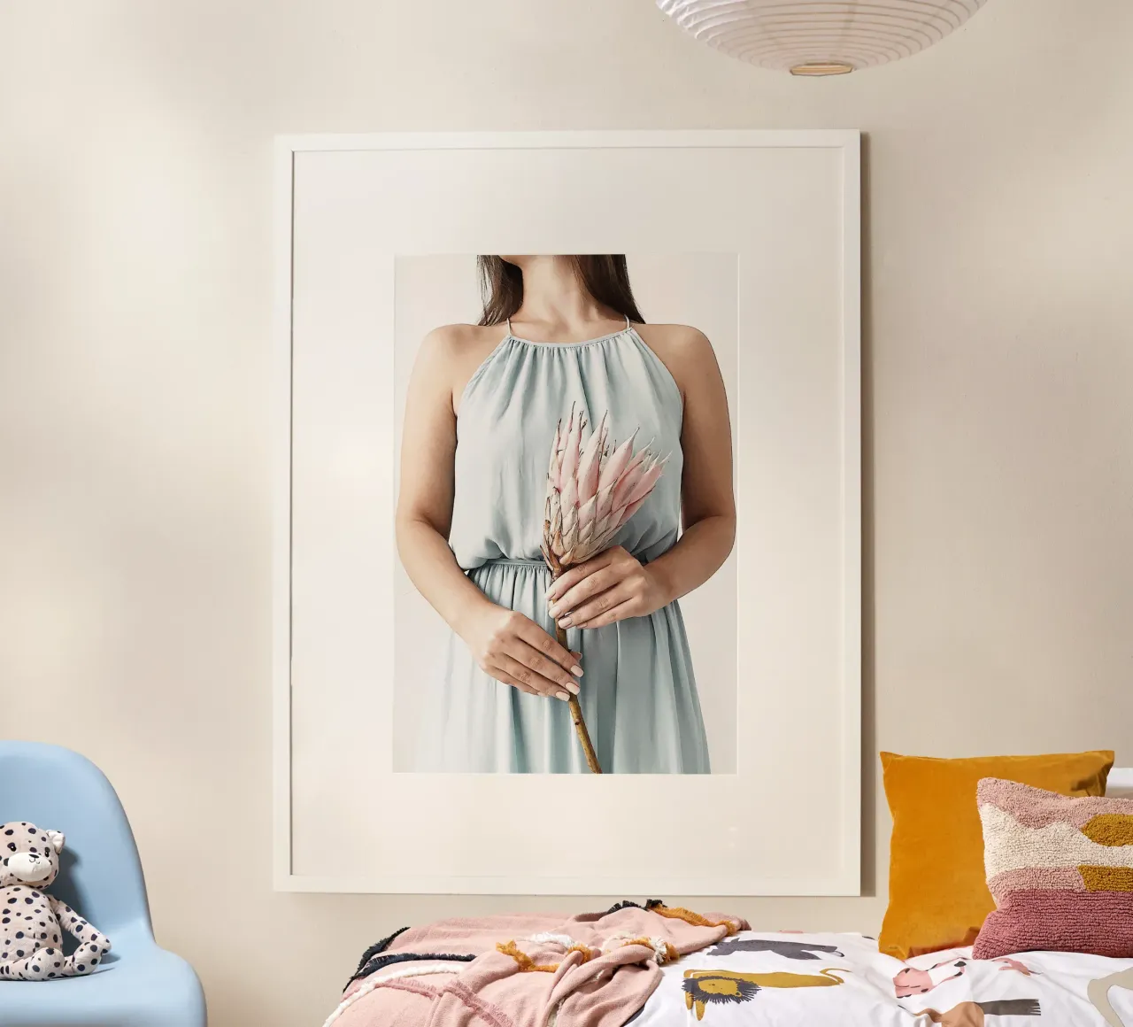 Sussurri blu poster da PhotoVibe Decor