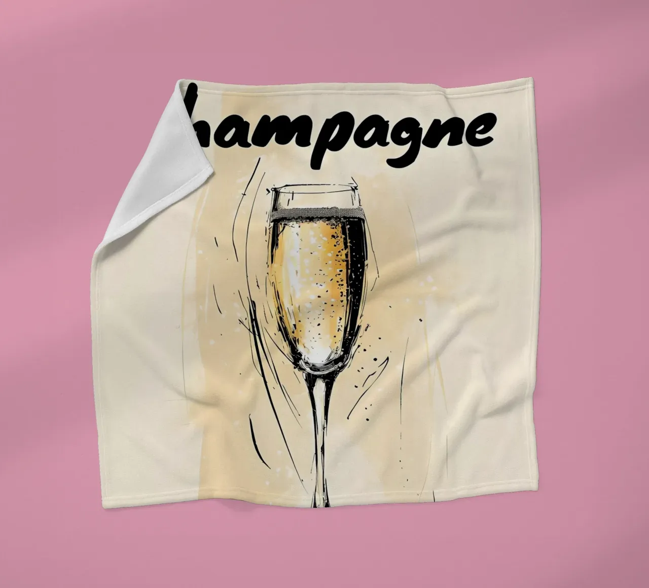 Bicchiere da champagne coperta in pile da 🥝 KIWI STORE