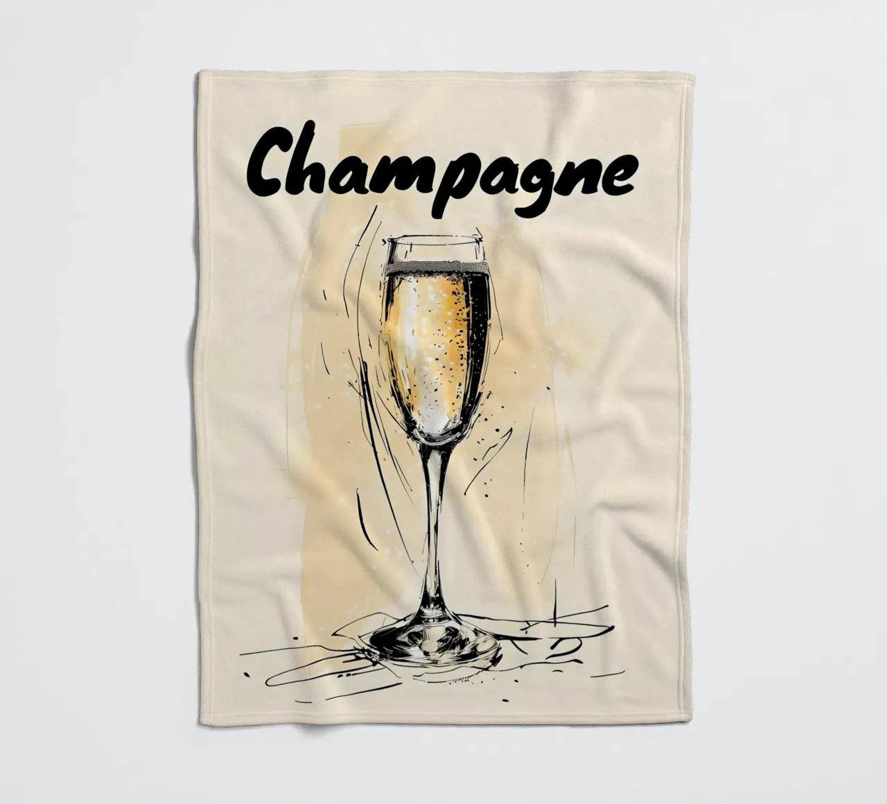 Bicchiere da champagne coperta in pile da 🥝 KIWI STORE