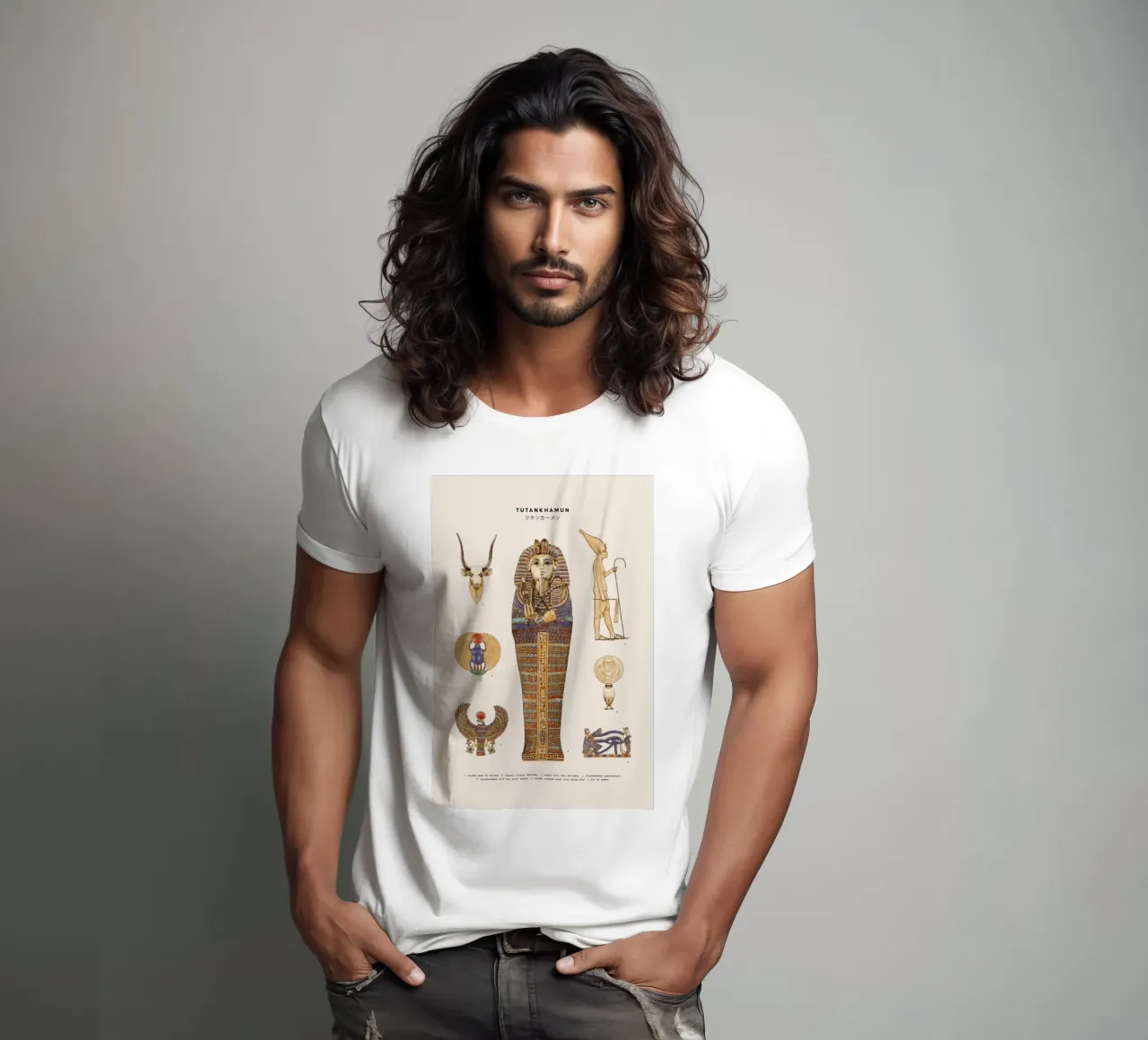 Tutankhamun t-shirt da Florent Bodart