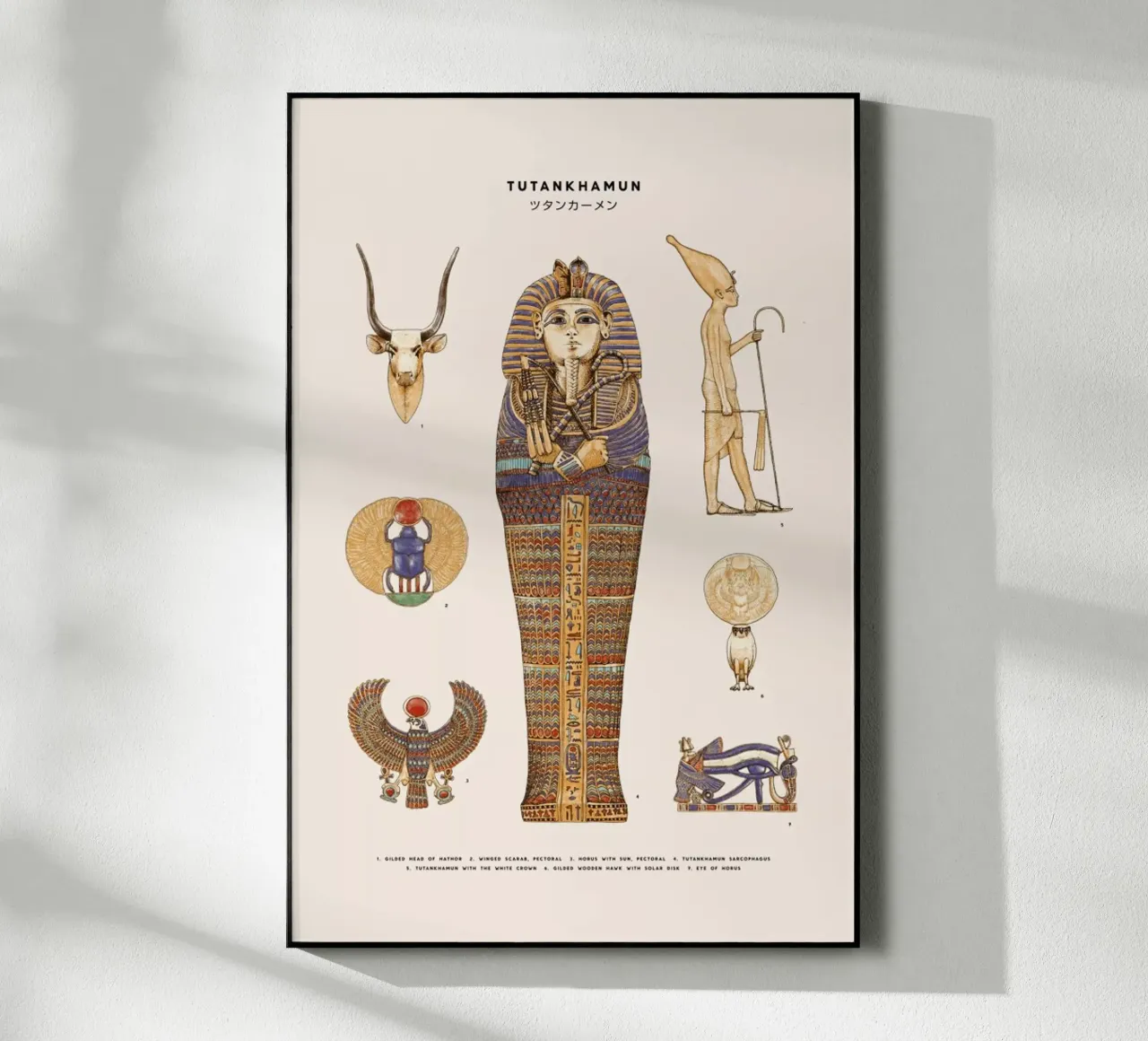 Tutankhamun plexiglass da Florent Bodart