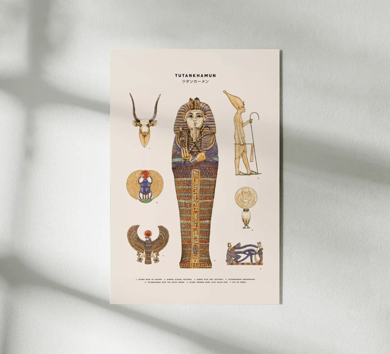 Tutankhamun plexiglass da Florent Bodart