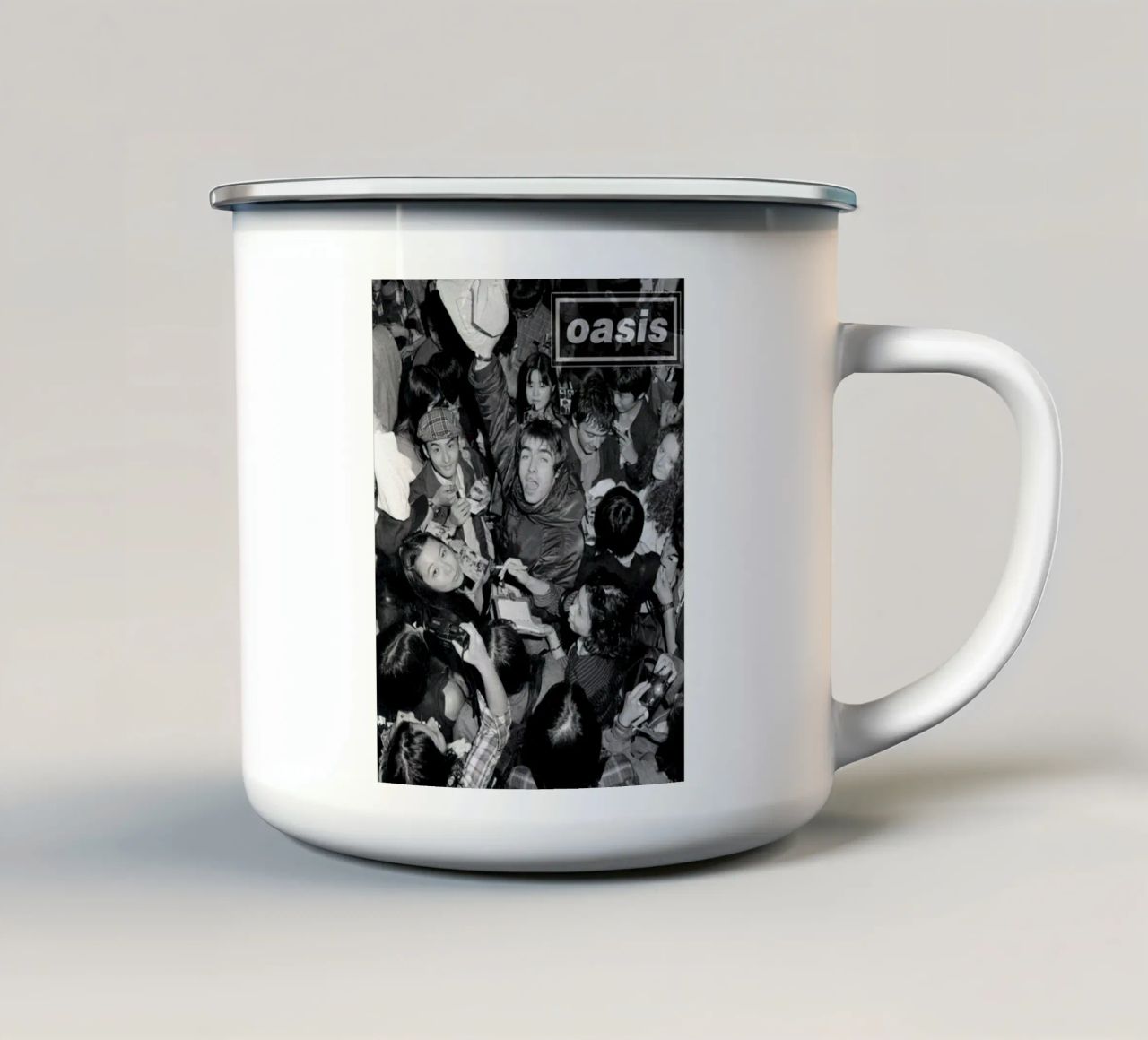 Sogni cantati all'unisono tazza in smalto da volth