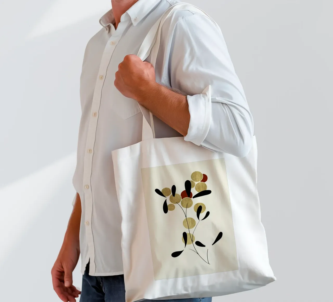 Idea No. 21 borsa in juta da Kubistika