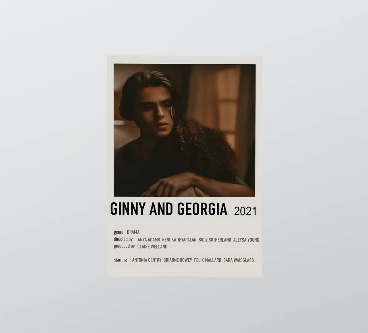 GINNY AND GEORGIA 2021 adesivo da MVFminimalist