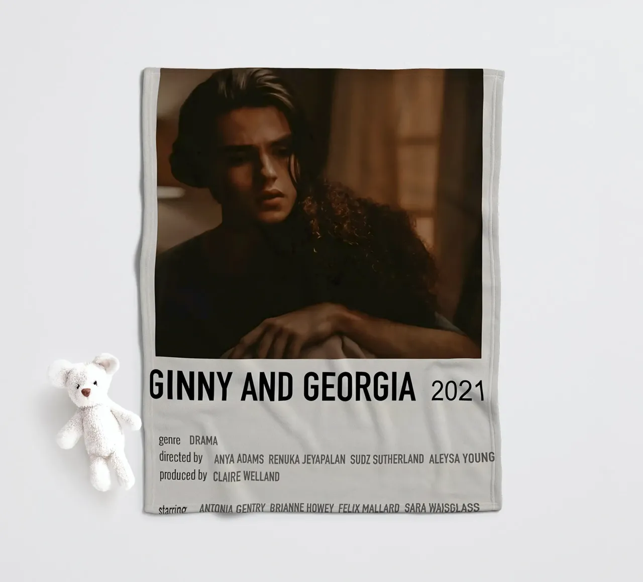 GINNY AND GEORGIA 2021 coperta in pile da MVFminimalist