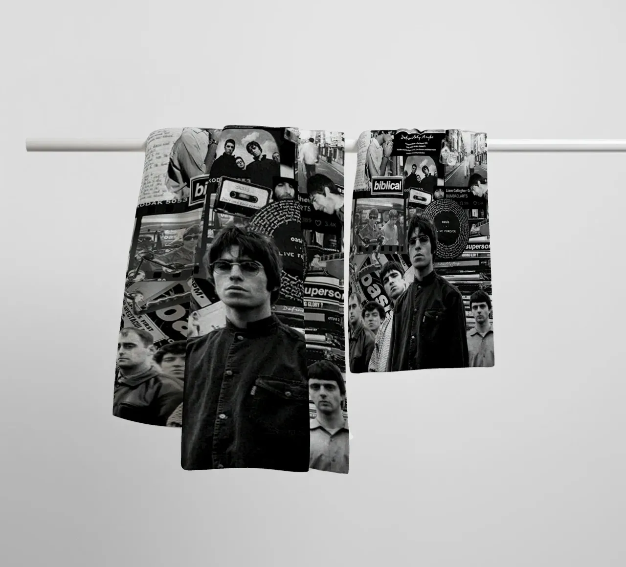 Britpop-Fieber brennt hell Handtuch von volth
