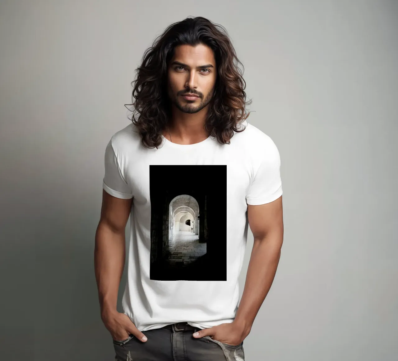 The Whisper Of Architecture And Centuries T-Shirt von Studio Nahili