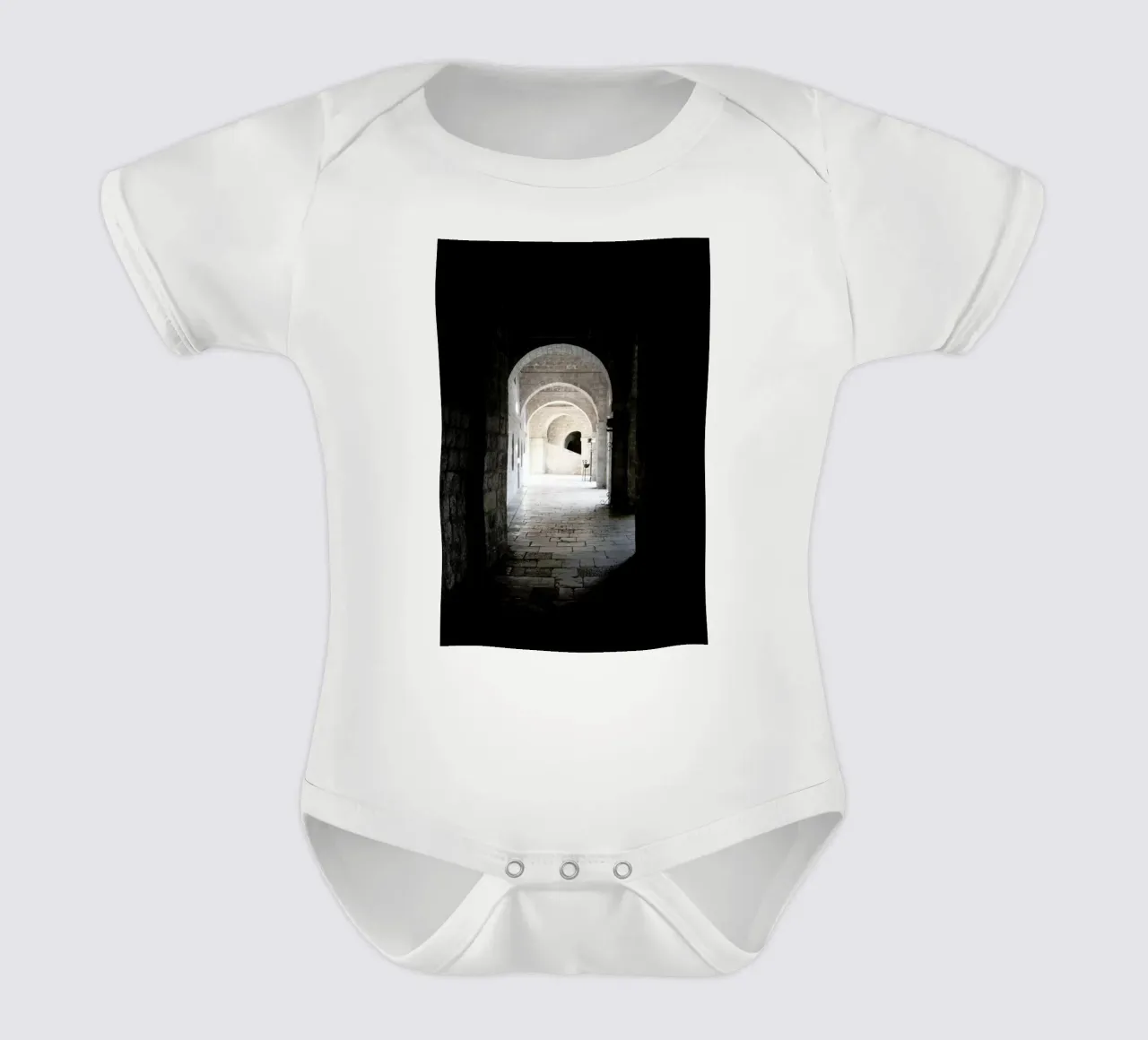 The Whisper Of Architecture And Centuries Kurzarm Babybody von Studio Nahili