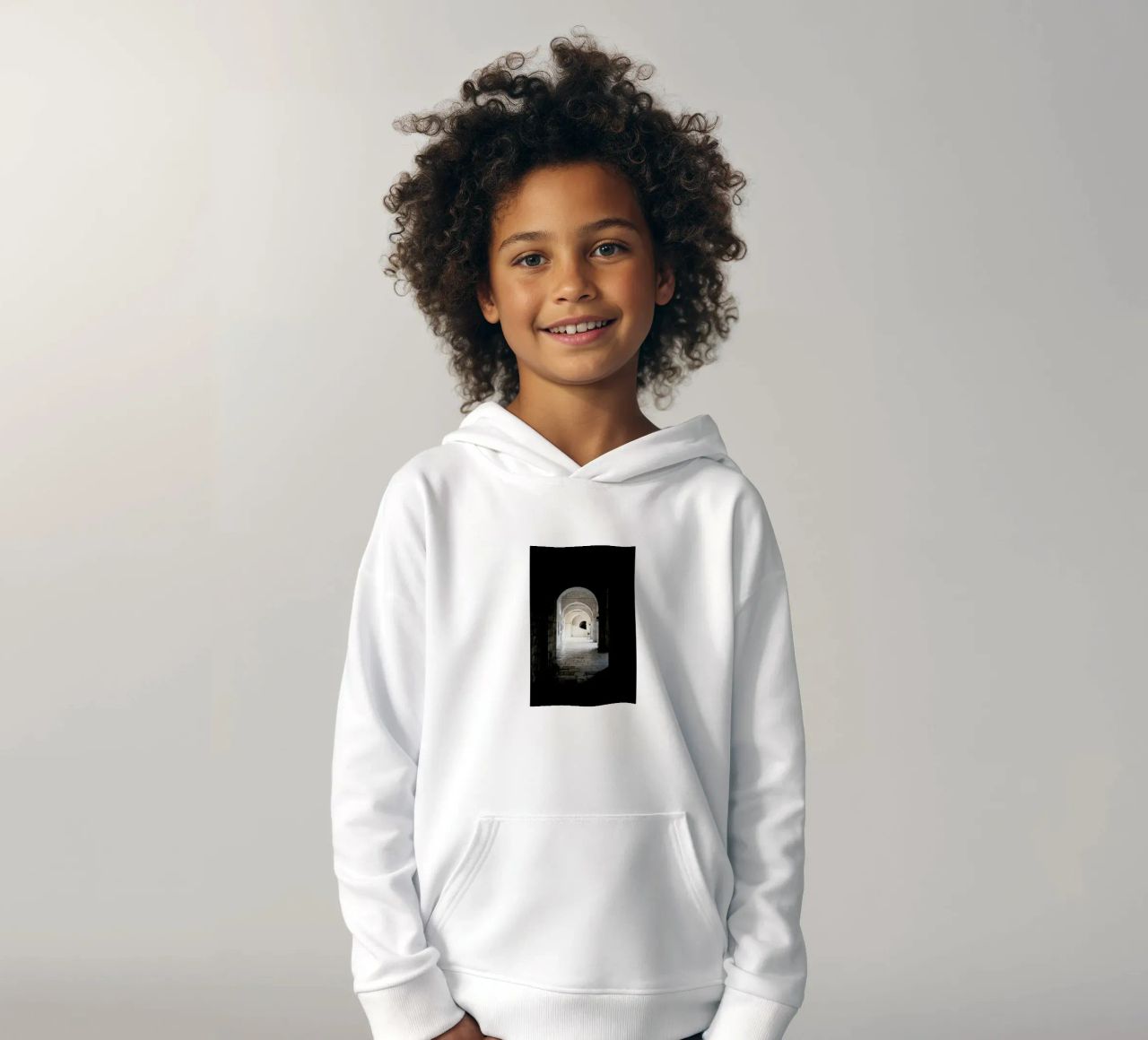 The Whisper Of Architecture And Centuries felpa bambino con cappuccio da Studio Nahili