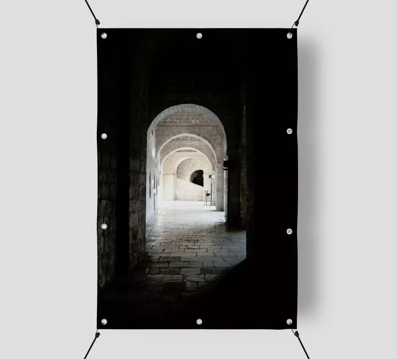 The Whisper Of Architecture And Centuries telo in pvc da Studio Nahili