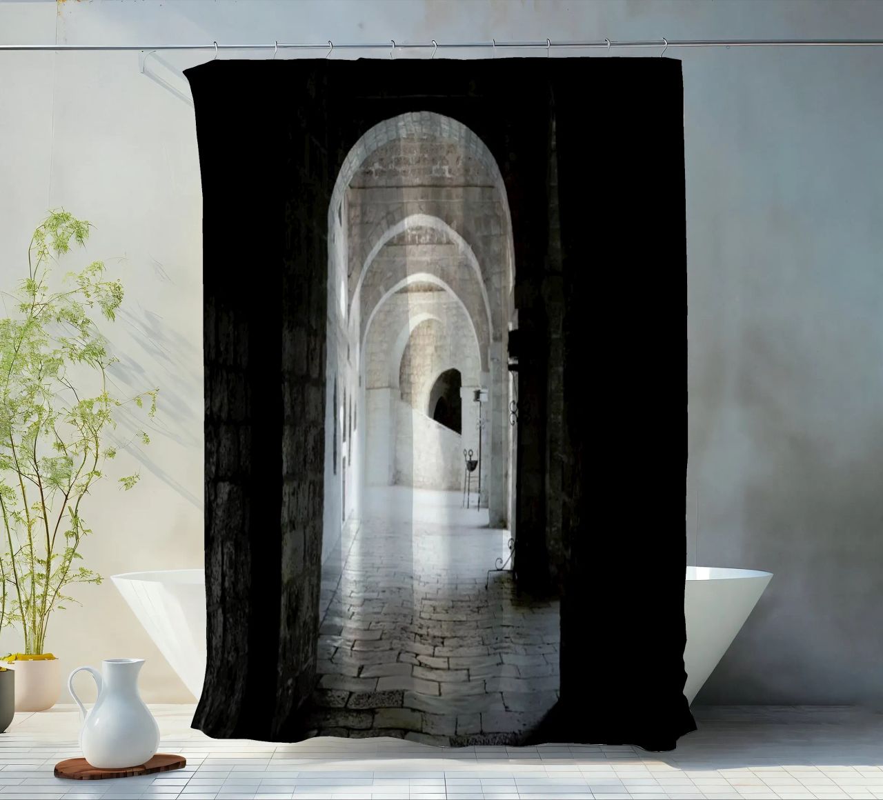 The Whisper Of Architecture And Centuries tenda da doccia da Studio Nahili