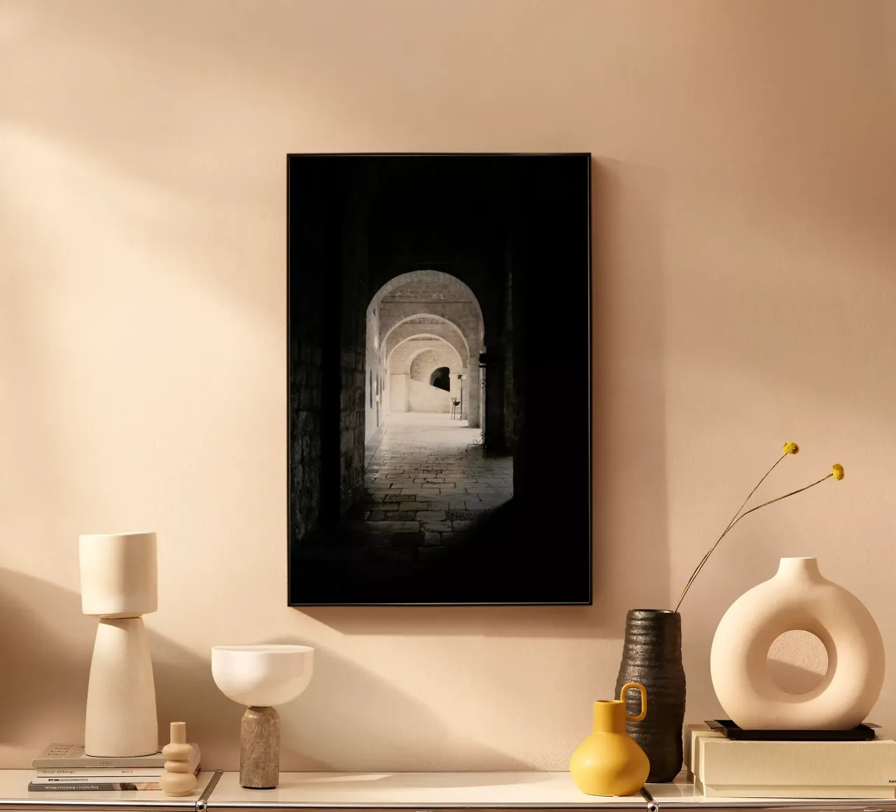 The Whisper Of Architecture And Centuries Acryl-Glas von Studio Nahili