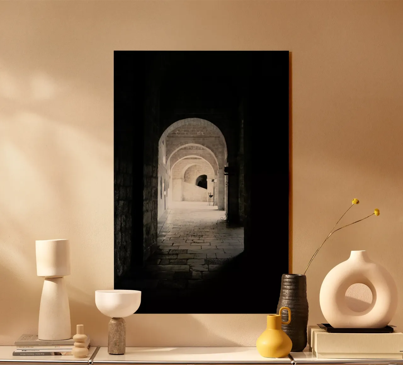 The Whisper Of Architecture And Centuries Acryl-Glas von Studio Nahili