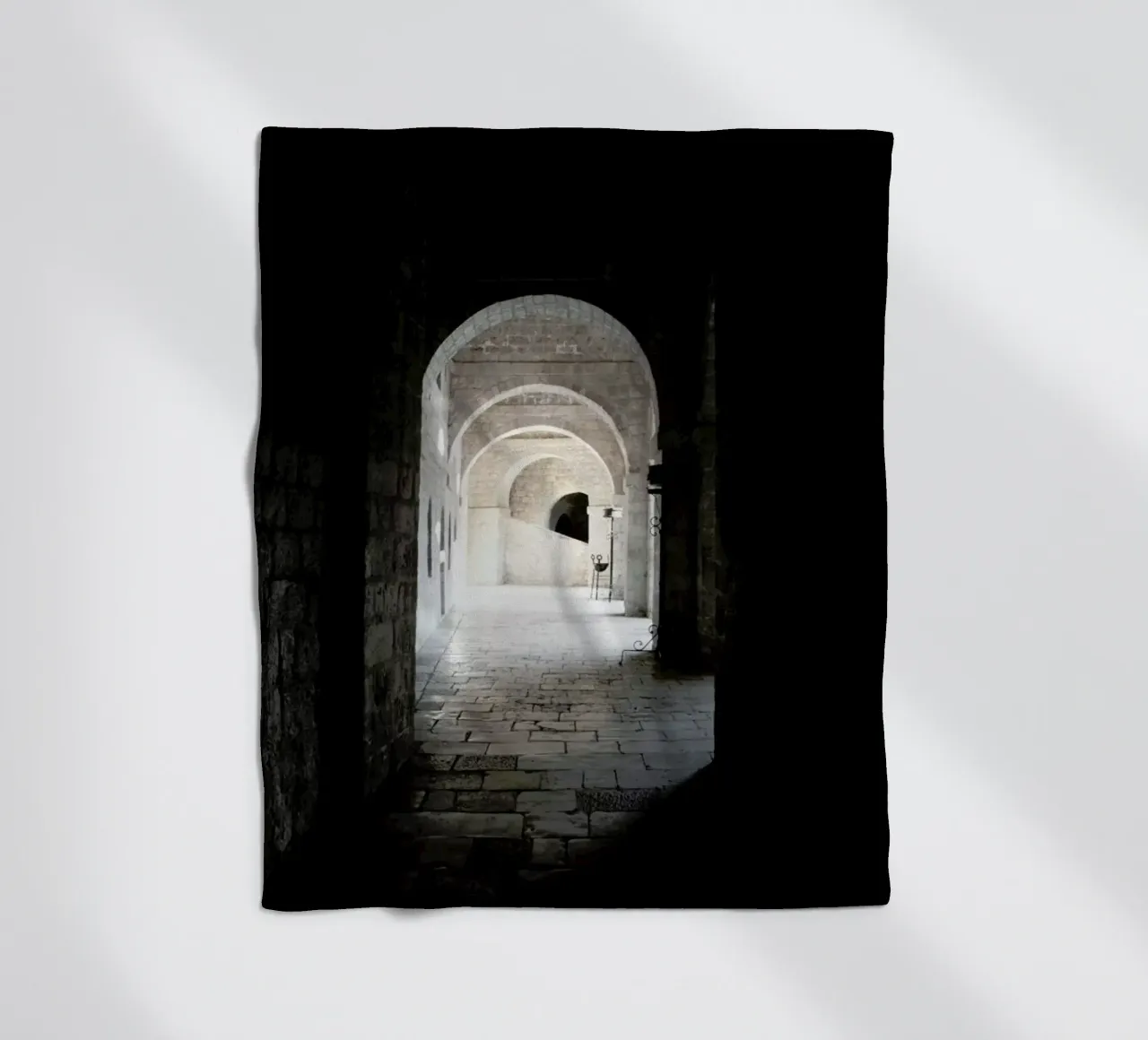 The Whisper Of Architecture And Centuries Fleecedecke von Studio Nahili
