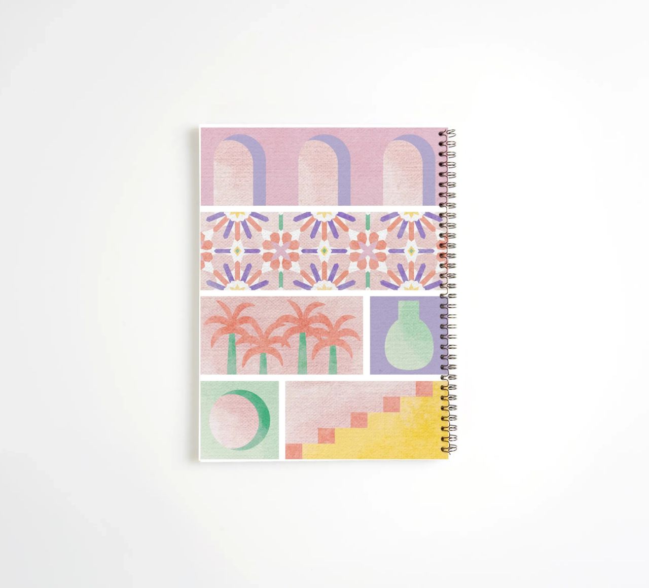 Moroccan Cartolina spiral notebook by designdn