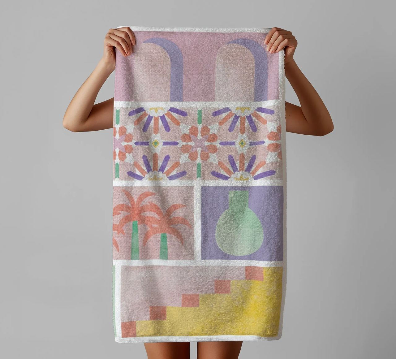 Moroccan Cartolina towel by designdn