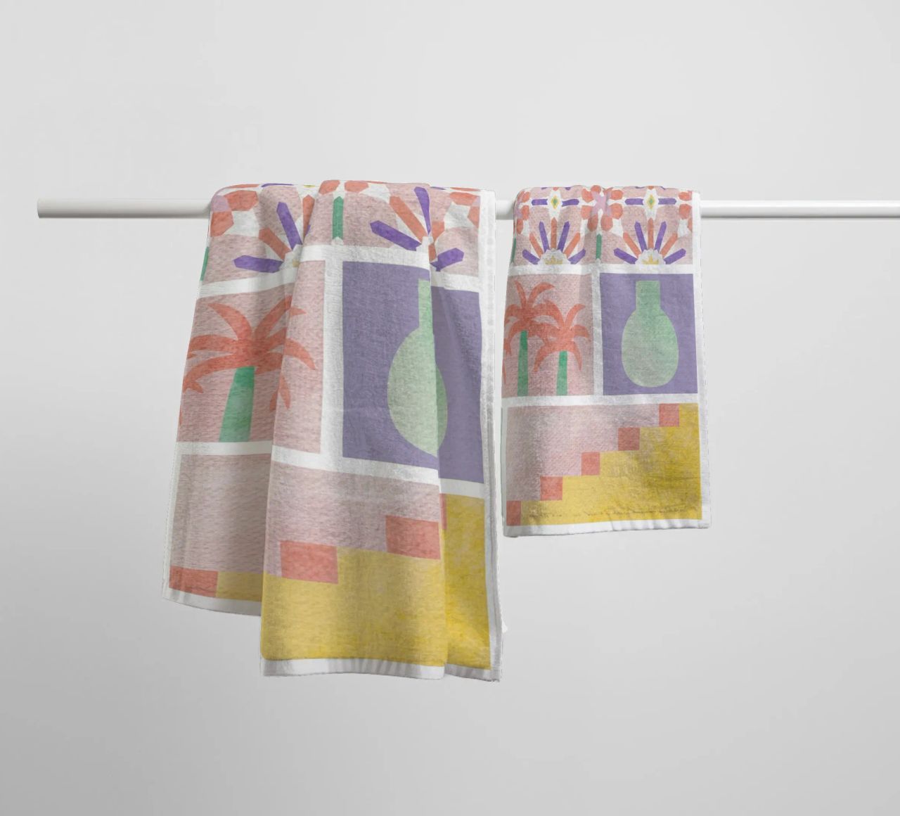 Moroccan Cartolina towel by designdn