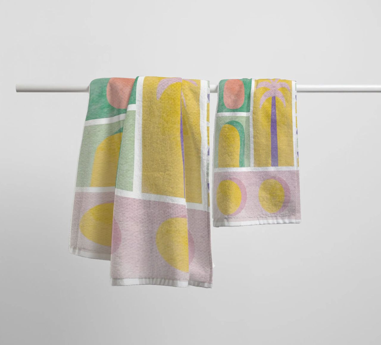 Summer Cartolina towel by designdn