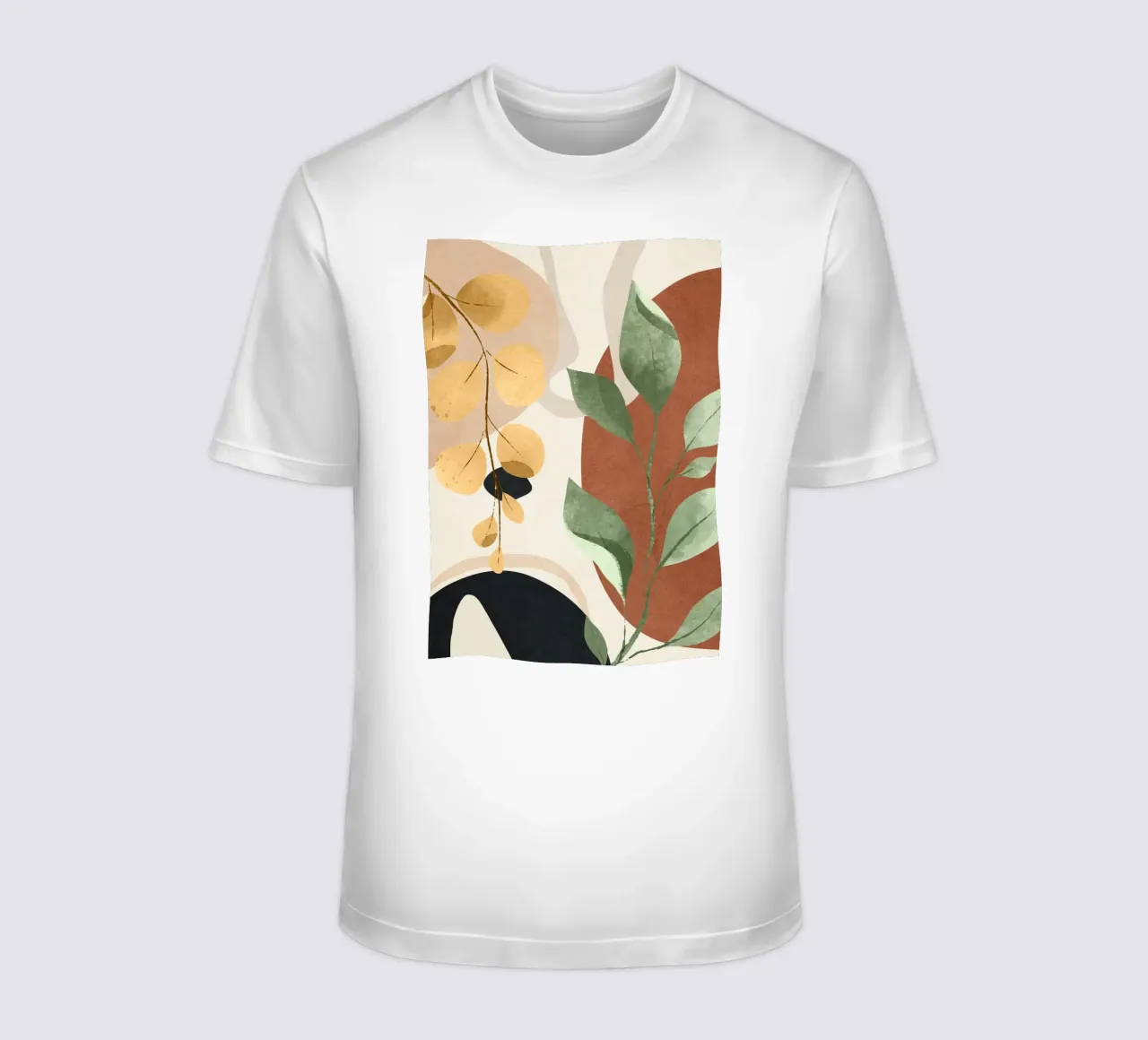 Branches and Leaves in an Abstraction 02 t-shirt da cityart