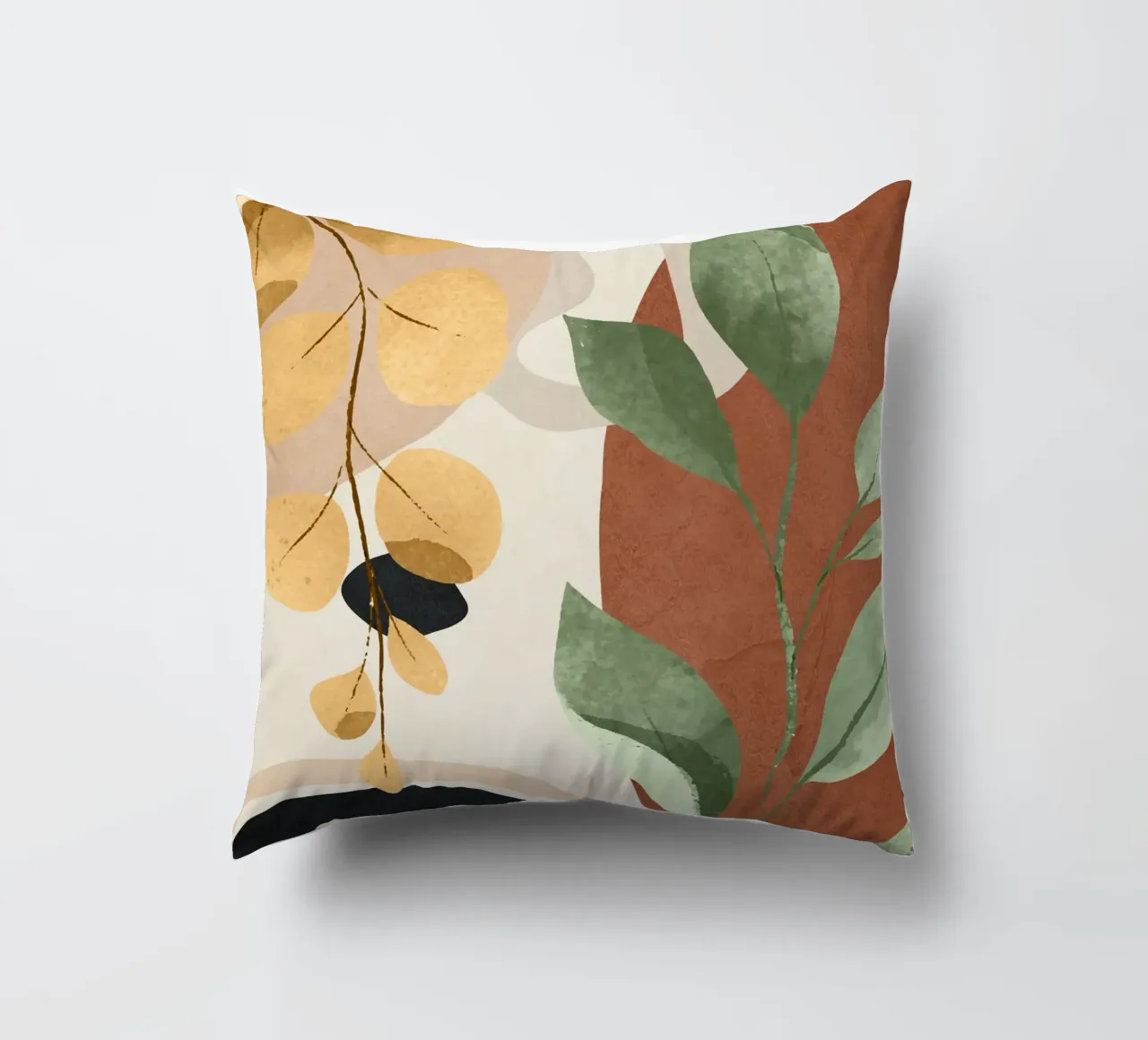 Branches and Leaves in an Abstraction 02 cuscino da cityart