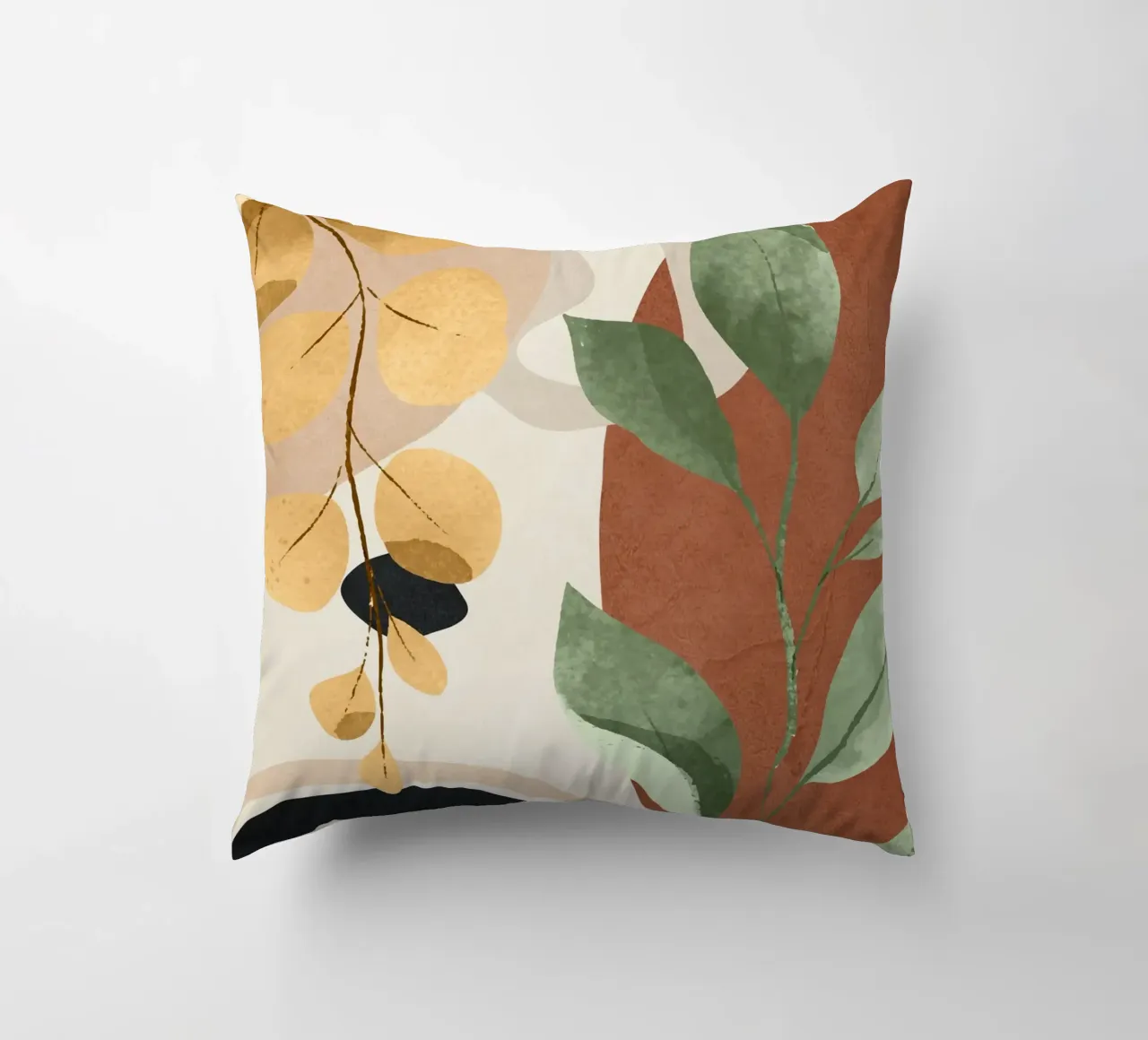 Branches and Leaves in an Abstraction 02 cuscino da cityart