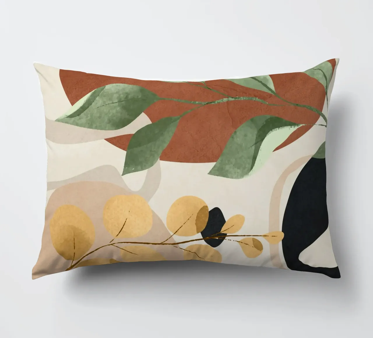 Branches and Leaves in an Abstraction 02 cuscino da cityart