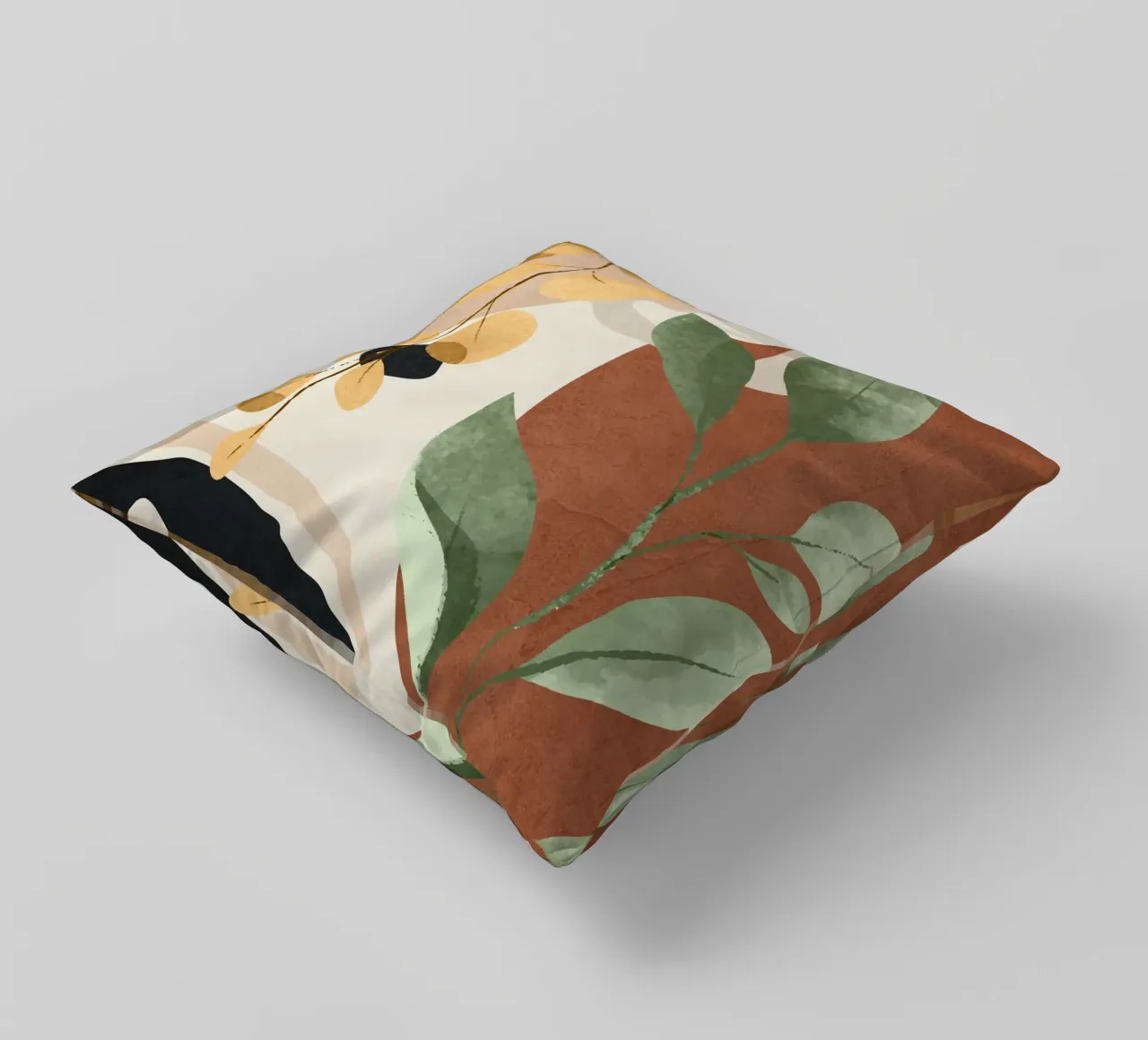 Branches and Leaves in an Abstraction 02 cuscino da cityart