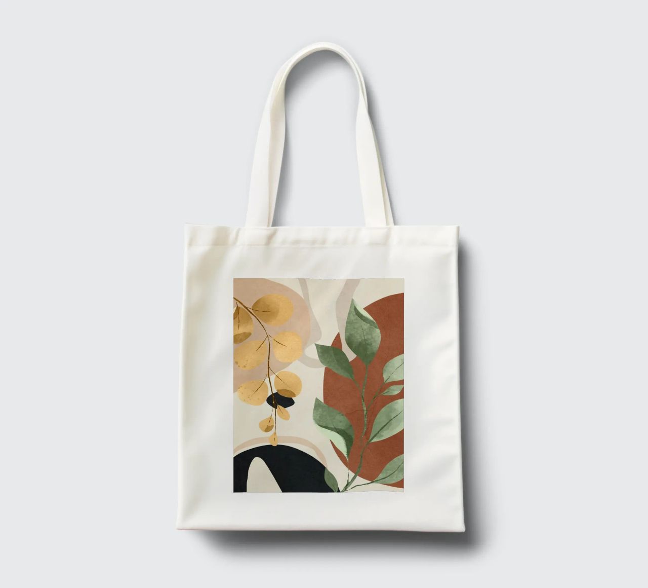 Branches and Leaves in an Abstraction 02 borsa in juta da cityart