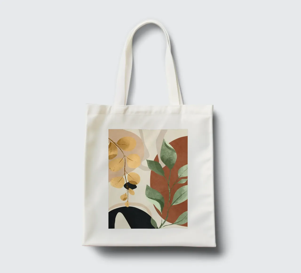 Branches and Leaves in an Abstraction 02 borsa in juta da cityart