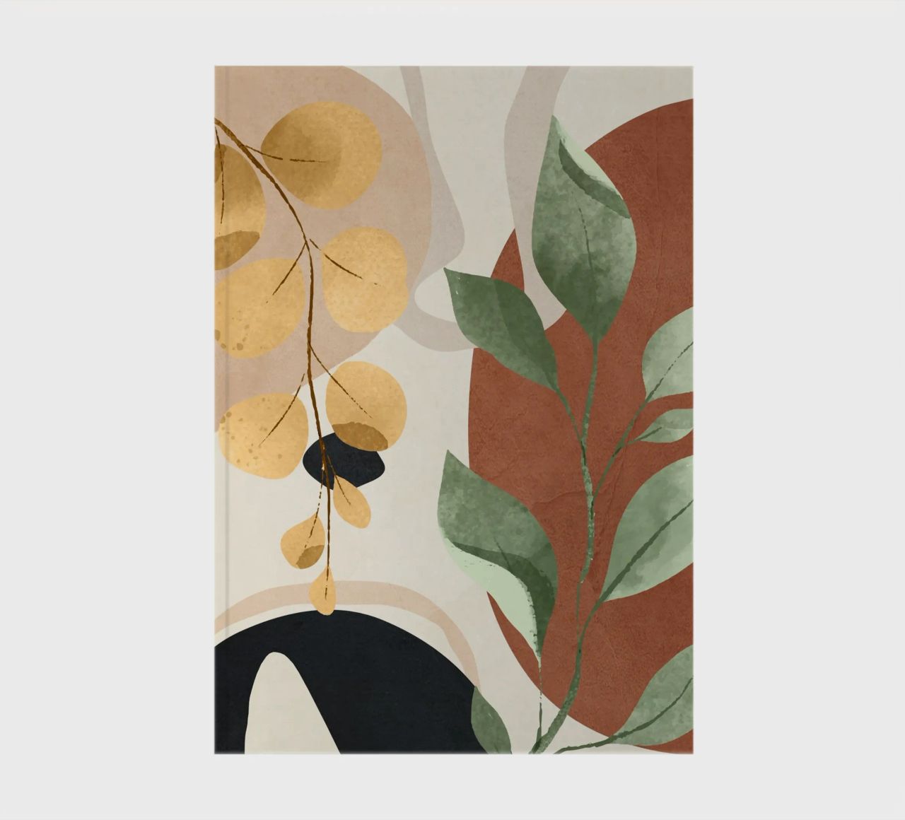 Branches and Leaves in an Abstraction 02 notebook by cityart