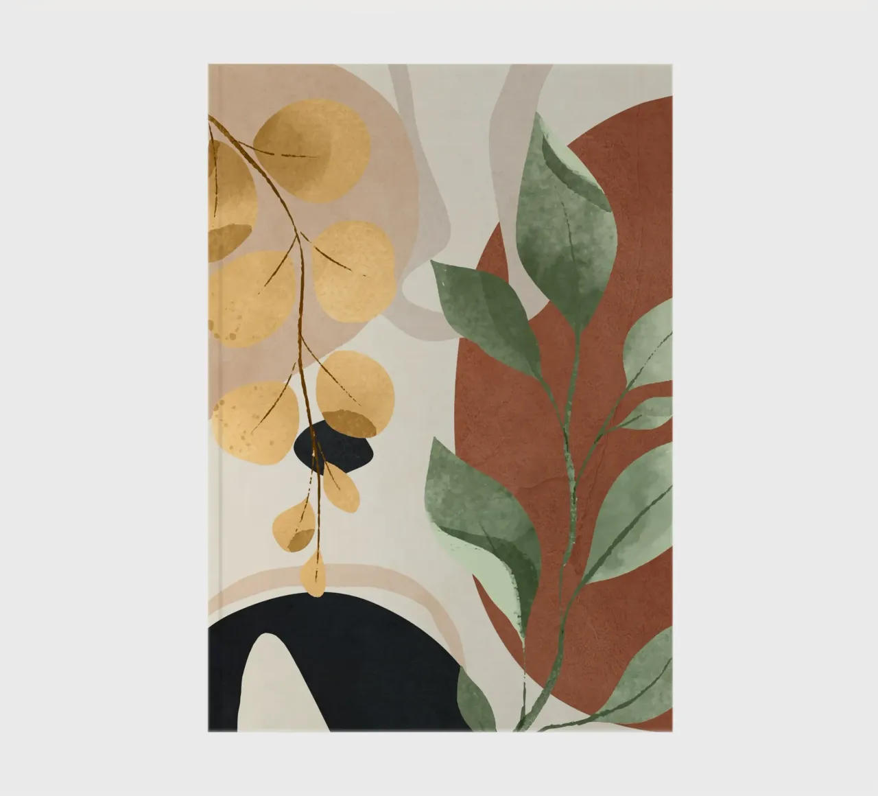 Branches and Leaves in an Abstraction 02 carnet de notes de cityart