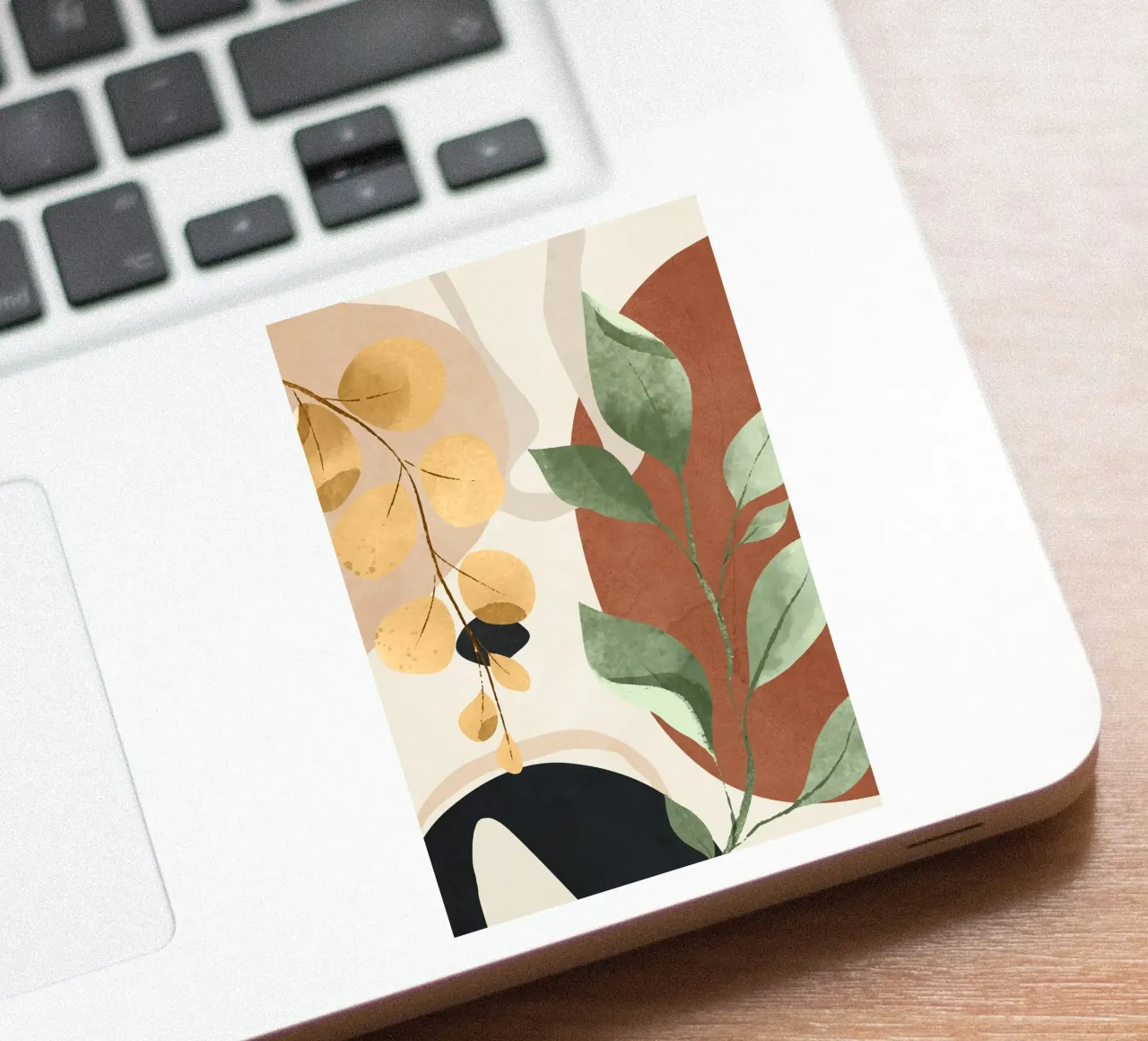 Branches and Leaves in an Abstraction 02 adesivo da cityart