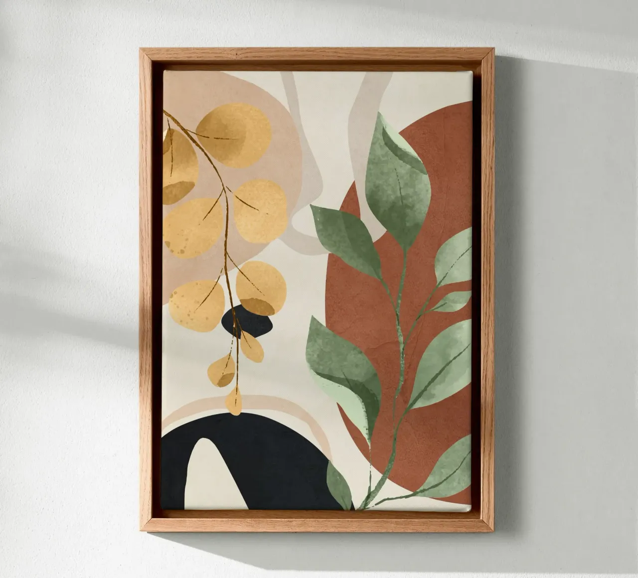 Branches and Leaves in an Abstraction 02 tela da cityart