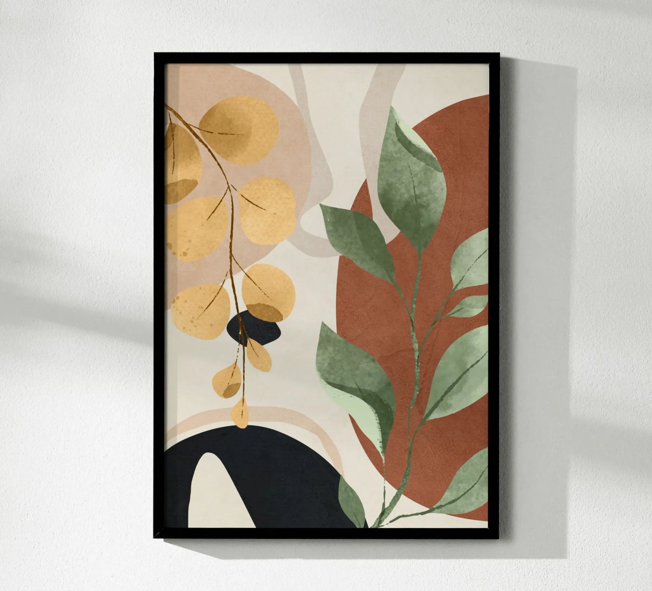 Branches and Leaves in an Abstraction 02 poster by cityart