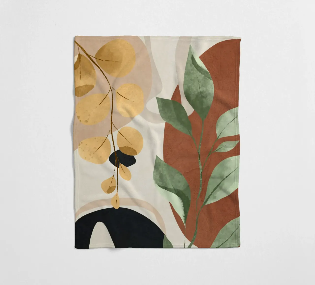 Branches and Leaves in an Abstraction 02 coperta in pile da cityart