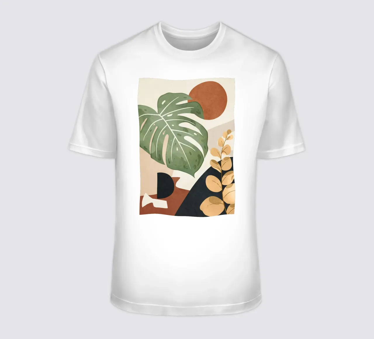 Branches and Leaves in an Abstraction 03 T-Shirt von cityart