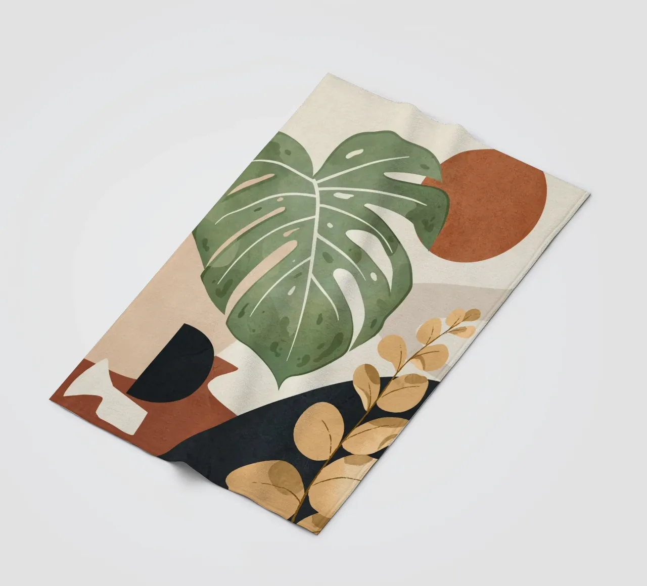 Branches and Leaves in an Abstraction 03 coperta in pile da cityart