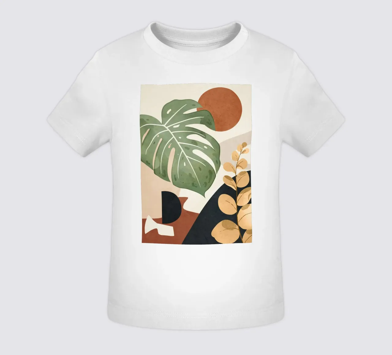 Branches and Leaves in an Abstraction 03 maglietta neonato da cityart