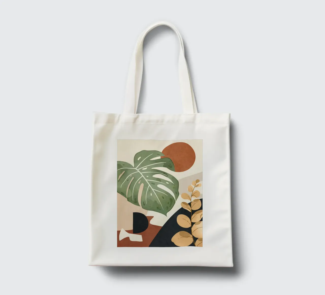 Branches and Leaves in an Abstraction 03 borsa in juta da cityart