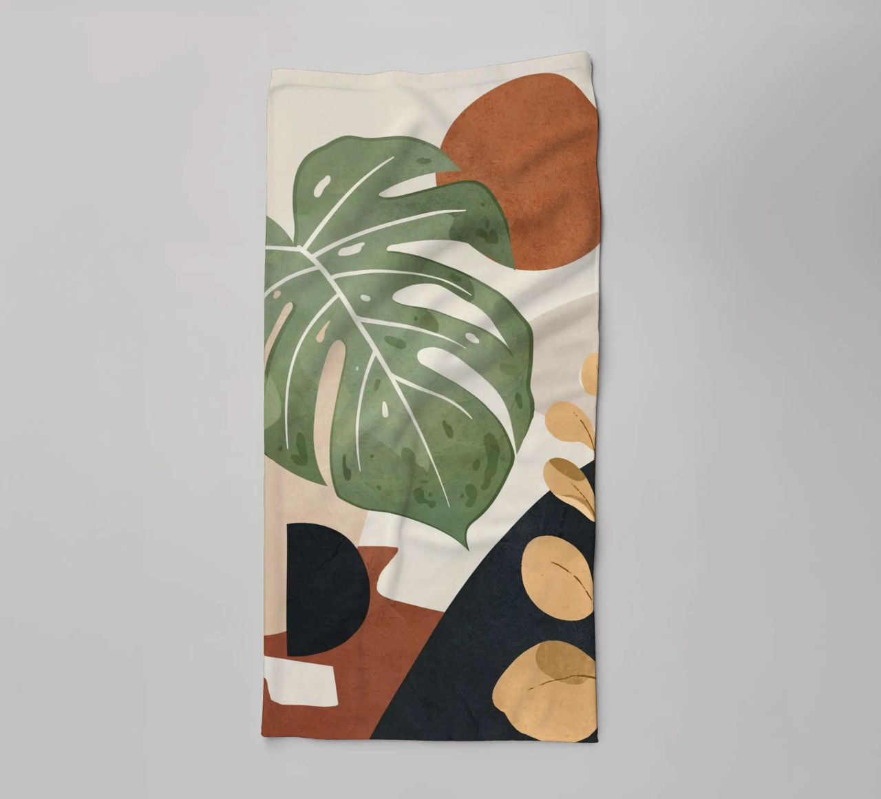 Branches and Leaves in an Abstraction 03 towel by cityart