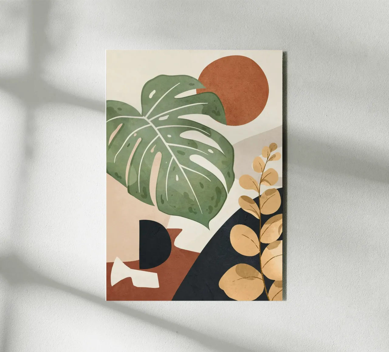 Branches and Leaves in an Abstraction 03 pannello forex da cityart