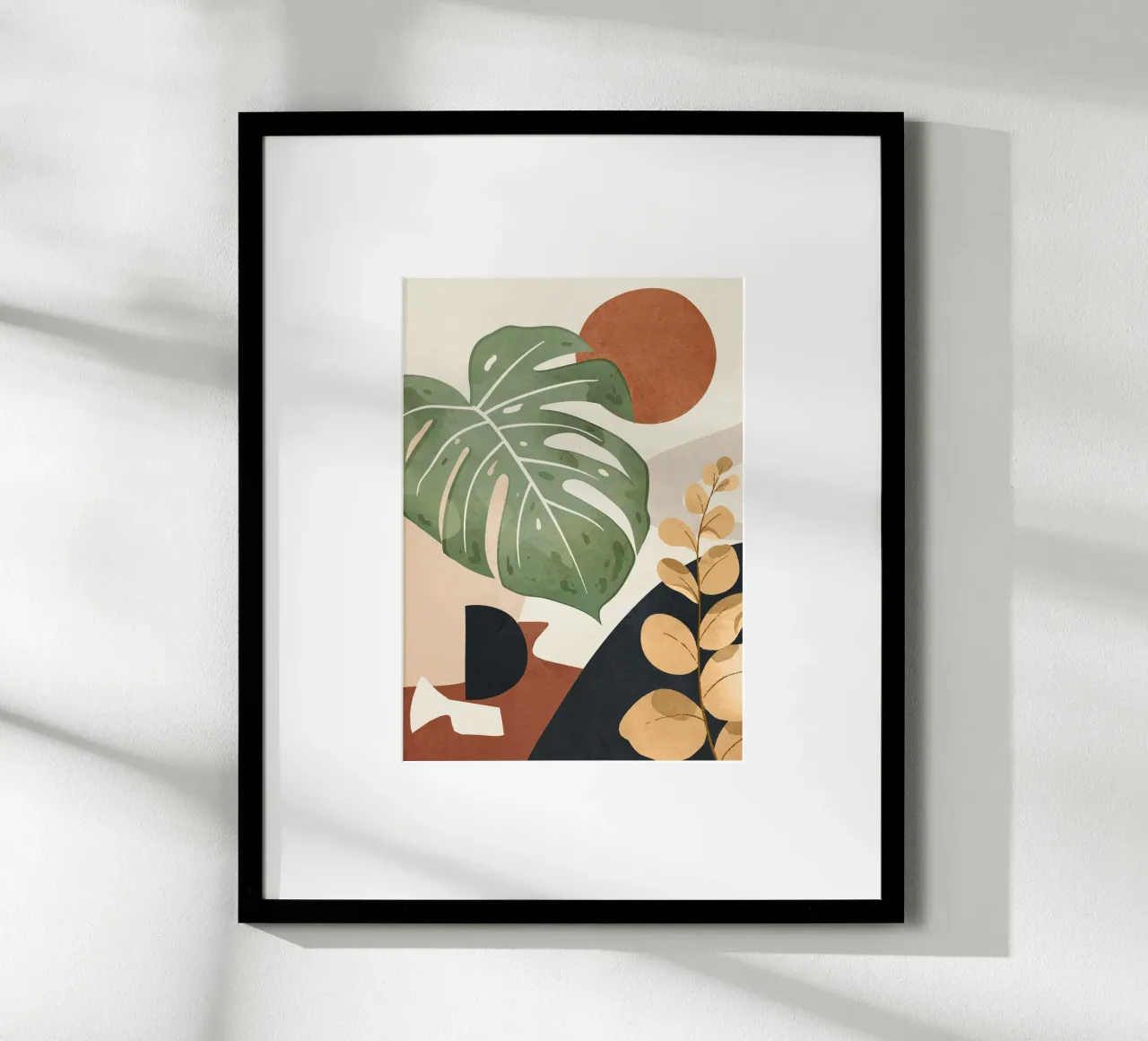 Branches and Leaves in an Abstraction 03 poster da cityart