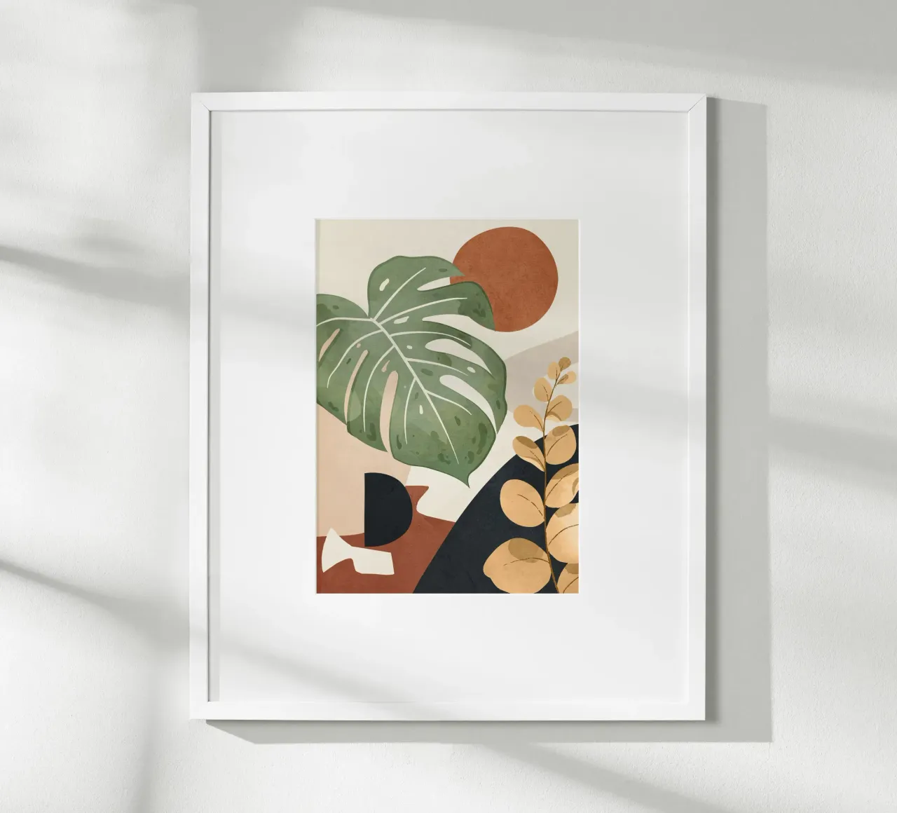 Branches and Leaves in an Abstraction 03 poster da cityart