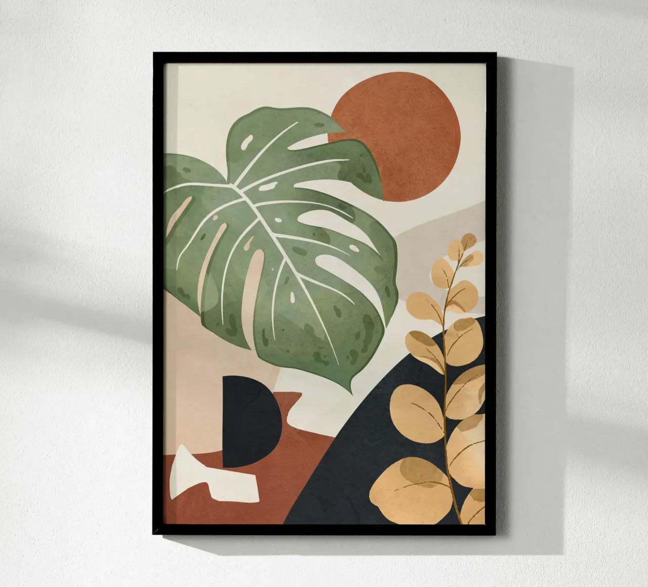 Branches and Leaves in an Abstraction 03 poster da cityart