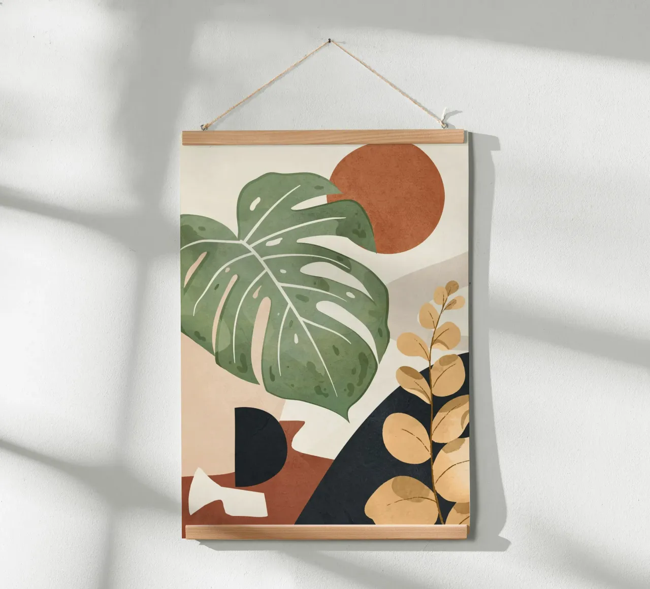 Branches and Leaves in an Abstraction 03 poster da cityart