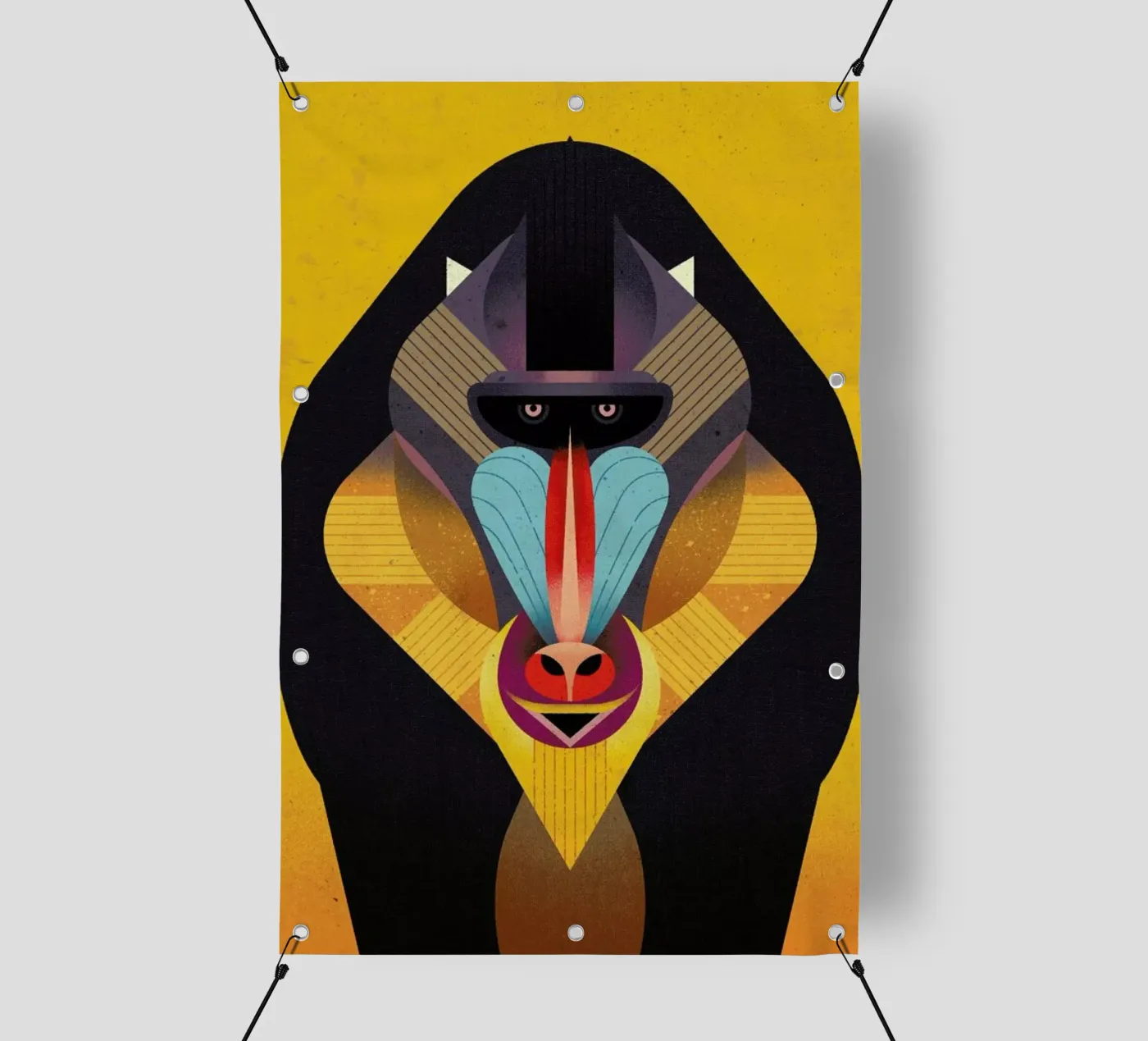 Mandrill telo in pvc da Dieter Braun