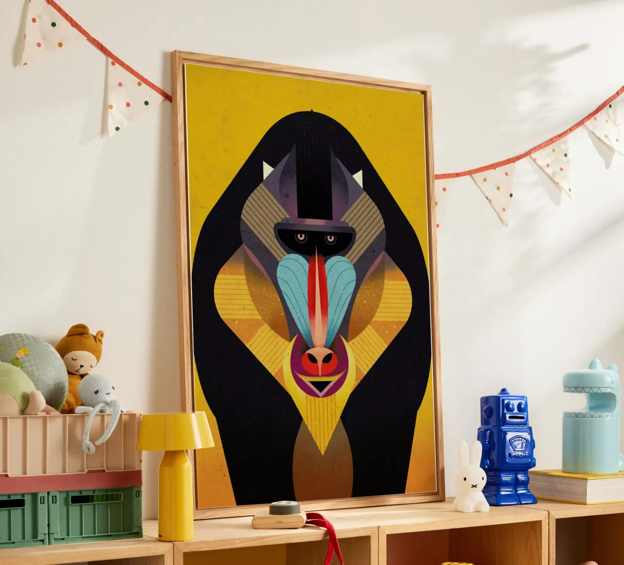 Mandrill acrylic glass by Dieter Braun