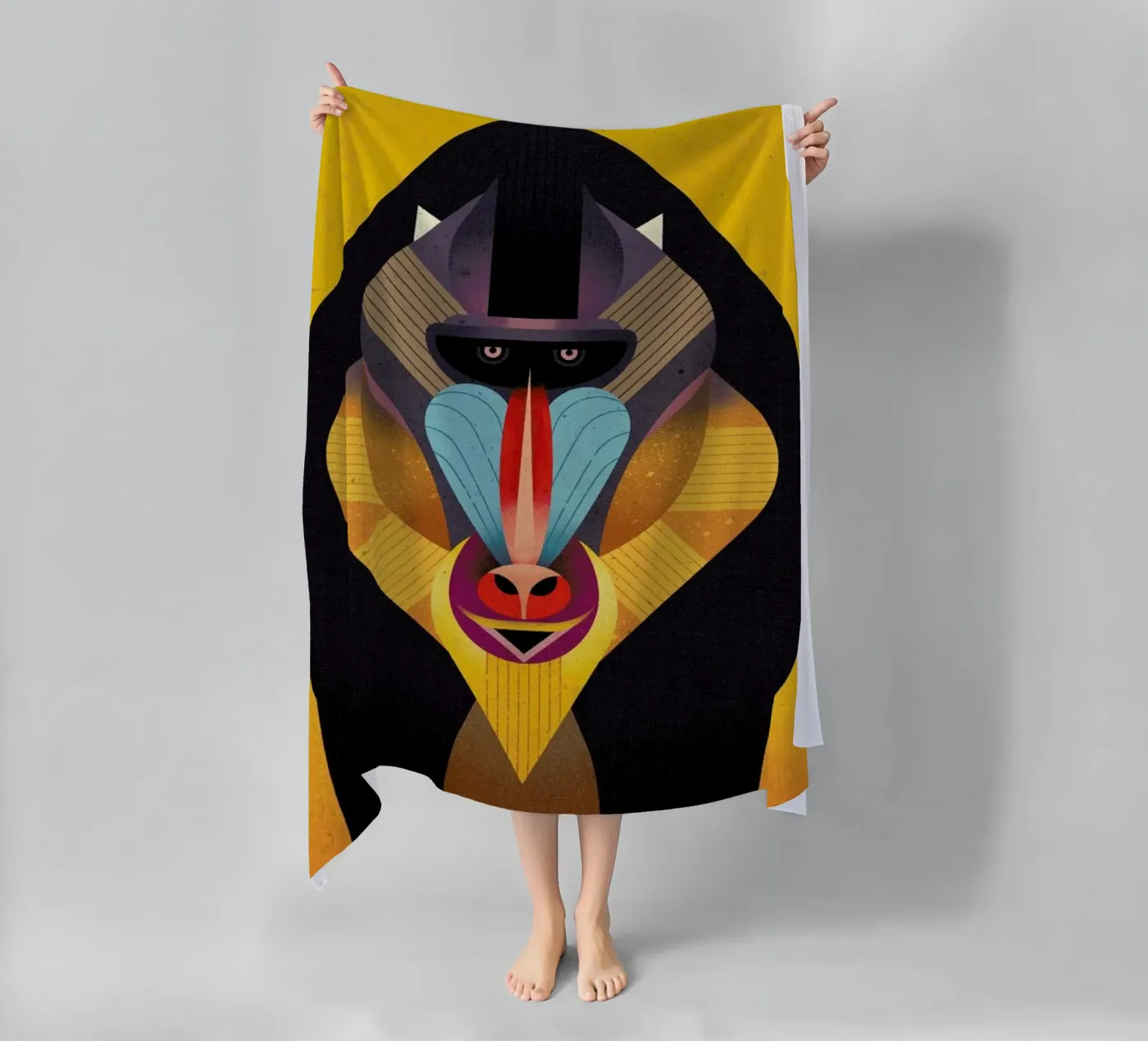 Mandrill telo mare da Dieter Braun