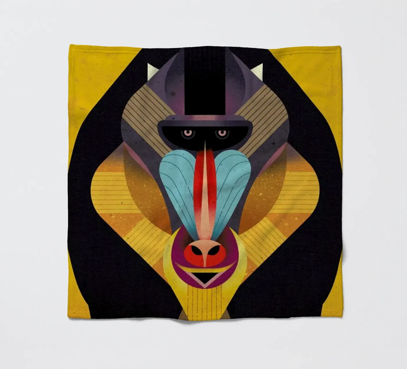 Mandrill fleecedeken van Dieter Braun